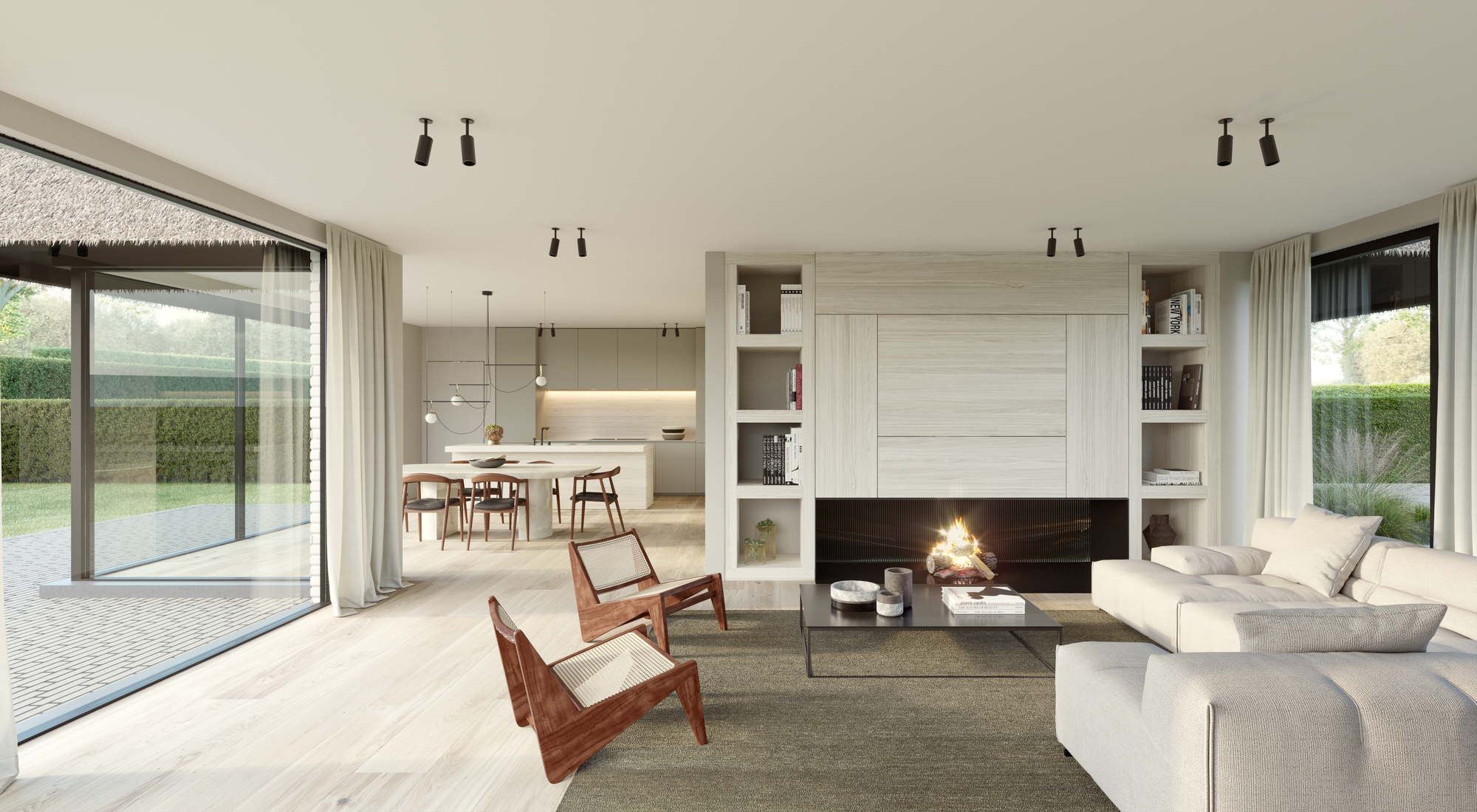 interieur koppelwoning Knokke